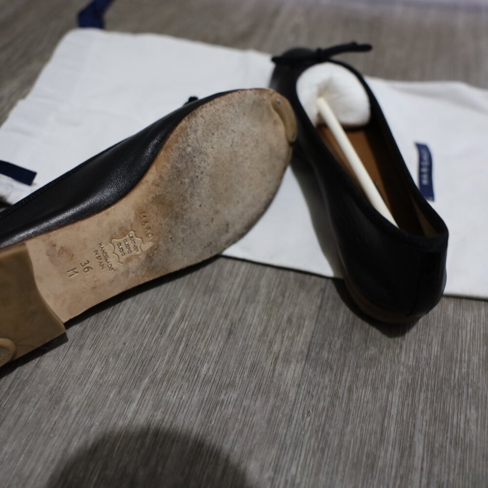 Women's Margaux The Demi Black Ballet Flat - Picture 7 of 7